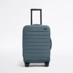 Kumaş Orta El Valizi - Sahil Mavisi