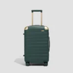 Aliminyum Kenarlı Orta Boy Valiz - Sarmaşık Yeşili