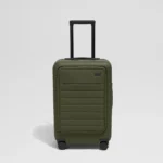 Sert Ön Cepli Küçük El Valizi - Zeytin Yeşili