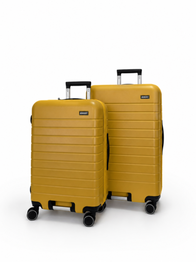 Away Prime Model 2'li Orta Boy + Büyük Boy Hardal Sarısı Set