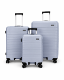 Away Prime Model 3'lü Kabin Boy + Orta Boy + Büyük Boy Gümüş Grisi Seti