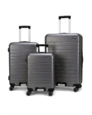 Away Prime Model 3'lü Kabin Boy + Orta Boy + Büyük Boy Antrasit Seti