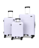 Away Prime Model 3'lü Kabin Boy + Orta Boy + Büyük Boy Pastel Gri Seti